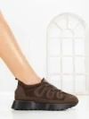 Sneakers Dama 5H71 BROWN | MEI