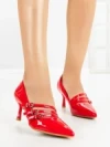 Pantofi Stiletto 77-543 RED | CM