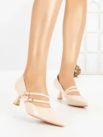 Pantofi Stiletto 77-579 BEIGE | CM