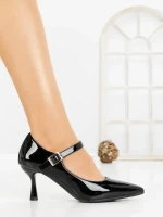 Pantofi Stiletto 77-545 BLACK | CM
