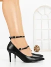 Pantofi Stiletto 77-550 BLACK | CM