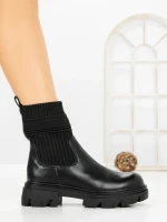 Ghete Dama FB-901 BLACK | VIVIRICH