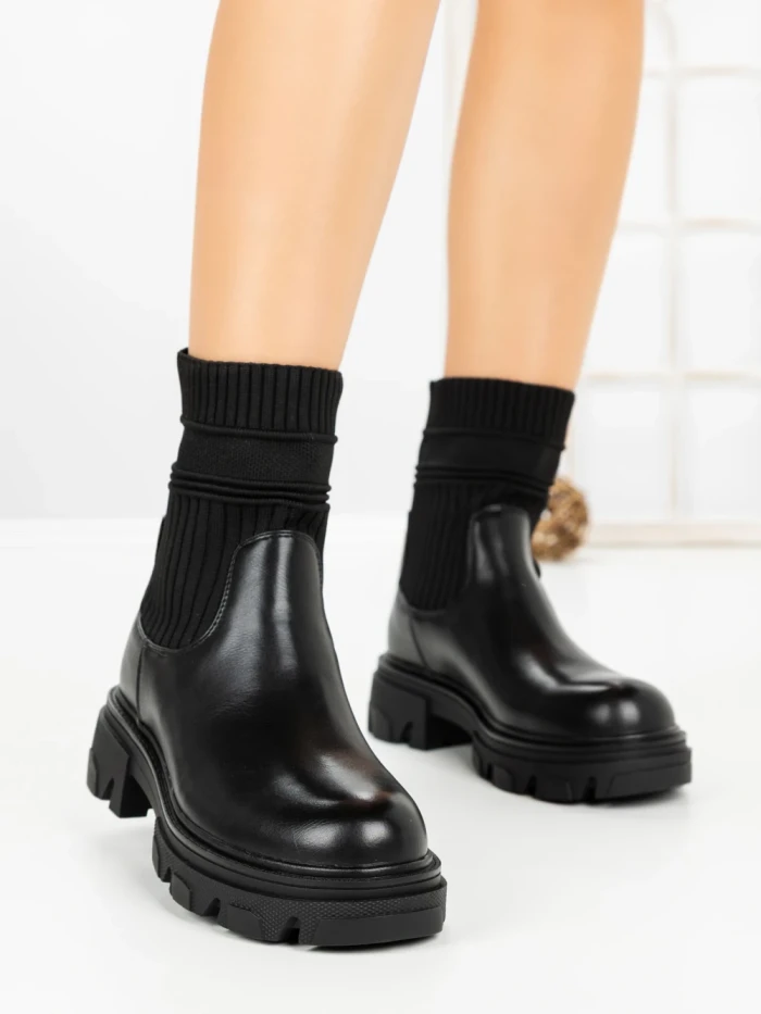 Ghete Dama FB-901XXS BLACK | VIVIRICH