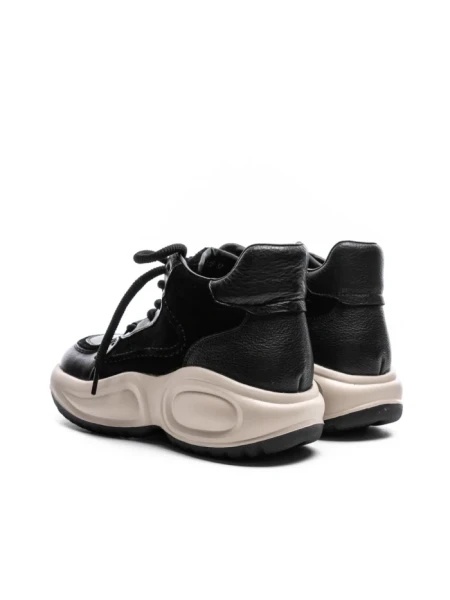 Ghete Dama din piele naturala 10875 BLACK | FRANCO GERARDO