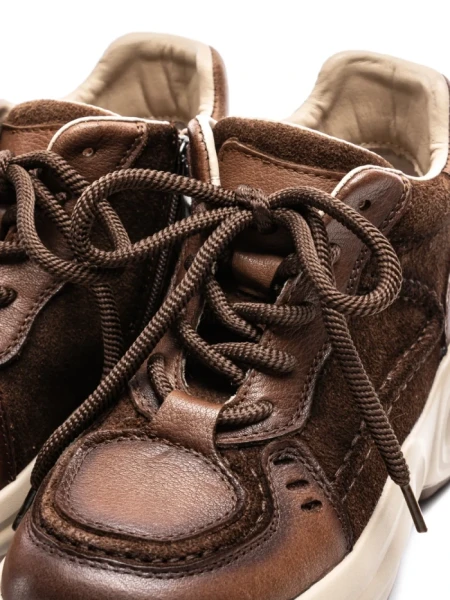 Ghete Dama din piele naturala 10875 BROWN | FRANCO GERARDO
