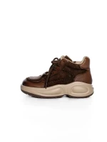 Ghete Dama din piele naturala 10875 BROWN | FRANCO GERARDO