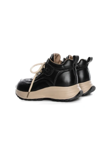 Pantofi Sport Dama din piele naturala 10780 BLACK | ADVANCER
