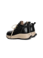 Pantofi Sport Dama din piele naturala 10780 BLACK | ADVANCER