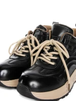Pantofi Sport Dama din piele naturala 10780 BLACK | ADVANCER