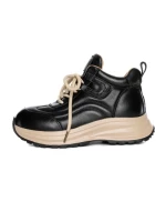 Pantofi Sport Dama din piele naturala 10780 BLACK | ADVANCER