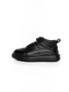 Ghete Barbati din piele naturala 5788 BLACK | ADVANCER