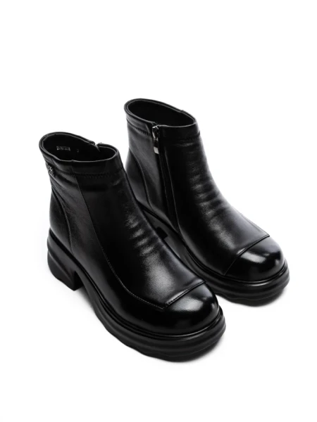 Ghete Dama din piele naturala Z6167326M BLACK | ADVANCER