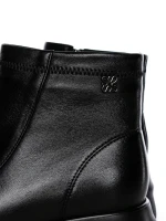 Ghete Dama din piele naturala Z6167326M BLACK | ADVANCER