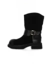 Ghete Dama din piele naturala 5150-2 BLACK | ADVANCER