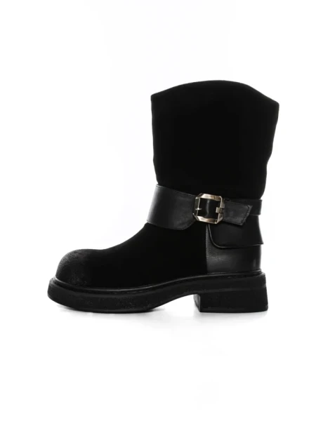 Ghete Dama din piele naturala 5150-2 BLACK | ADVANCER