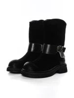 Ghete Dama din piele naturala 5150-2 BLACK | ADVANCER
