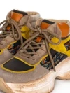 Pantofi Sport Dama din piele naturala HD7672 APRICOT-YELLOW | ADVANCER