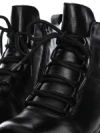 Ghete Dama din piele naturala 8696 BLACK | ADVANCER