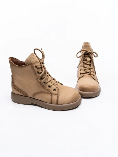 Ghete Dama din piele naturala 16192 APRICOT | ADVANCER