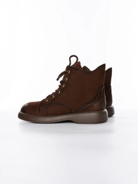 Ghete Dama din piele naturala 16192 BROWN | ADVANCER