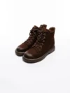 Ghete Dama din piele naturala 16192 BROWN | ADVANCER