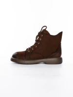 Ghete Dama din piele naturala 16192 BROWN | ADVANCER