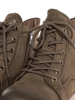 Ghete Dama din piele naturala 16192 KHAKI | ADVANCER
