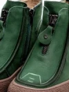 Ghete Dama din piele naturala 259 GREEN | ADVANCER