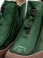 Ghete Dama din piele naturala 259 GREEN | ADVANCER