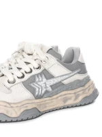 Pantofi Sport Barbati din piele naturala 8132 GREY | FRANCO GERARDO