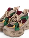 Pantofi Sport Dama din piele naturala HY6398 BROWN-WINE | ADVANCER