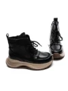 Ghete Dama din piele naturala 7150 BLACK | ADVANCER