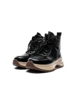 Ghete Dama din piele naturala 7150 BLACK | ADVANCER