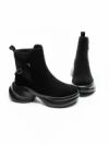 Ghete Dama din piele naturala 23-2643-3 BLACK | ADVANCER