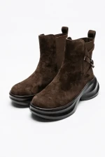Ghete Dama din piele naturala 23-2643-3 COFFEE | ADVANCER
