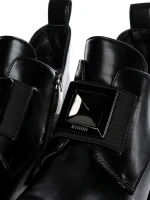 Ghete Dama din piele naturala 23-1987-1 BLACK | ADVANCER