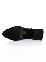 Ghete Dama din piele naturala 23-1987-1 BLACK | ADVANCER