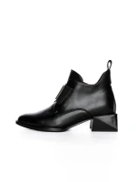 Ghete Dama din piele naturala 23-1987-1 BLACK | ADVANCER