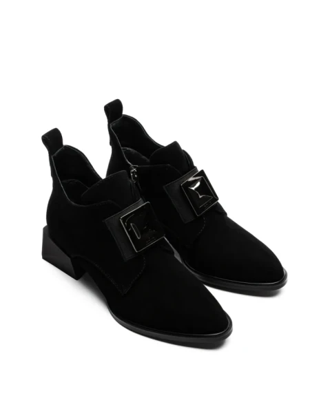 Ghete Dama din piele naturala 23-1987-1R BLACK | ADVANCER