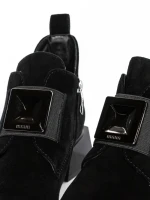 Ghete Dama din piele naturala 23-1987-1R BLACK | ADVANCER