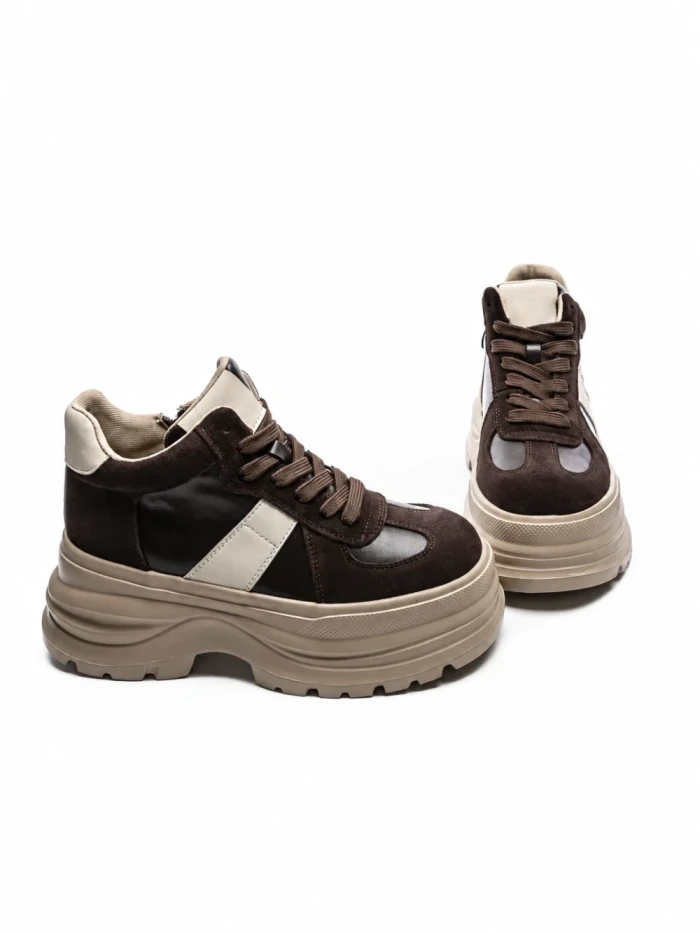 Ghete Dama cu Platforma 1150 COFFEE | ADVANCER