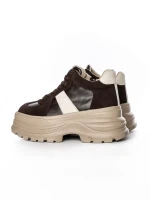 Ghete Dama cu Platforma 1150 COFFEE | ADVANCER