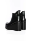 Ghete Dama cu Platforma K151-263 BLACK | ADVANCER