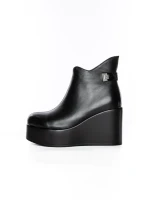 Ghete Dama cu Platforma K151-263 BLACK | ADVANCER