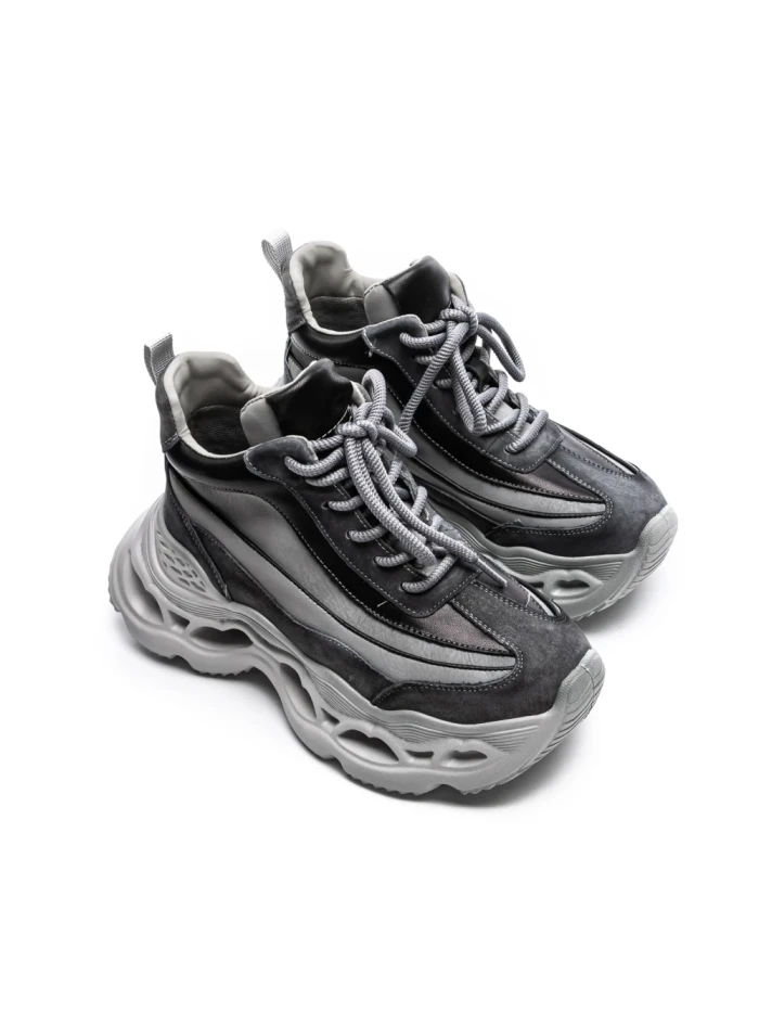 Pantofi Sport Dama din piele naturala HY6316 BLACK | ADVANCER