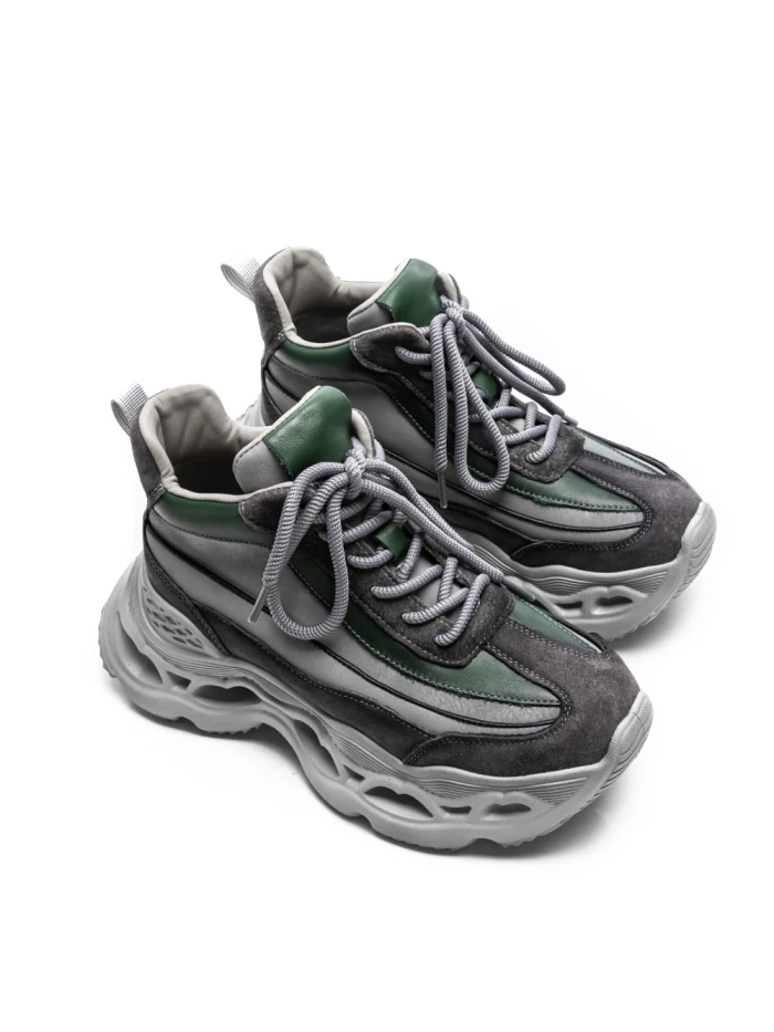 Pantofi Sport Dama din piele naturala HY6316 GREEN | ADVANCER