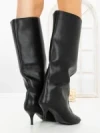 Cizme Dama cu Toc C-395 BLACK | STEPHAN