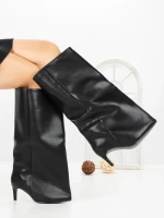 Cizme Dama cu Toc C-394 BLACK | STEPHAN