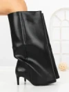 Cizme Dama cu Toc C-394 BLACK | STEPHAN