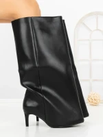 Cizme Dama cu Toc C-394 BLACK | STEPHAN